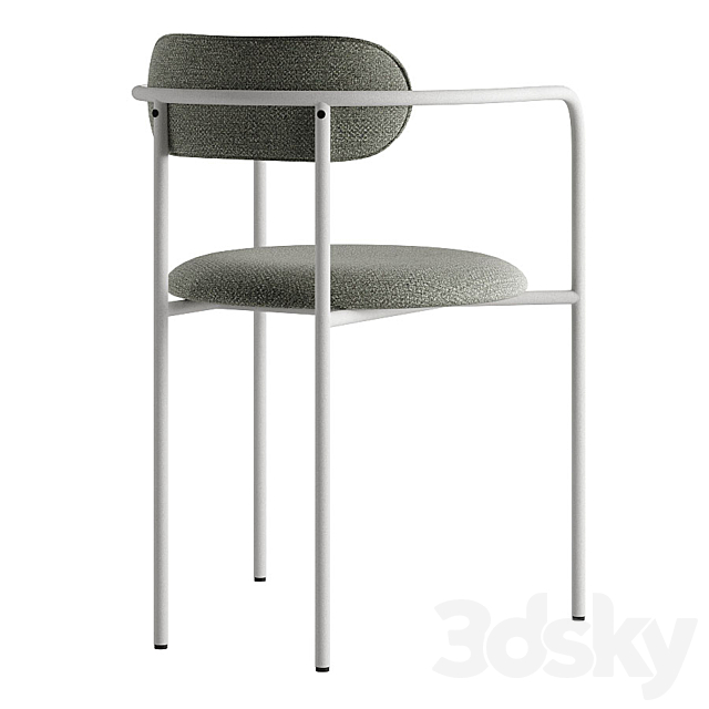 Stool 6 3DS Max Model - thumbnail 4