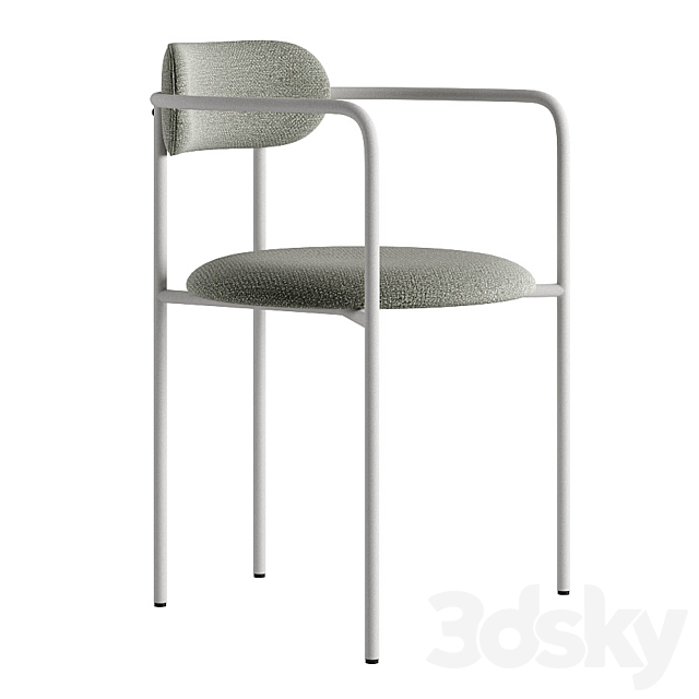 Stool 6 3DS Max Model - thumbnail 5