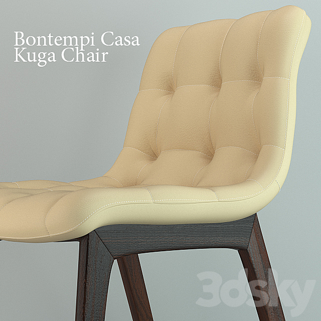 Stool Bontempi Casa Kuga Chair 3DSMax File - thumbnail 2