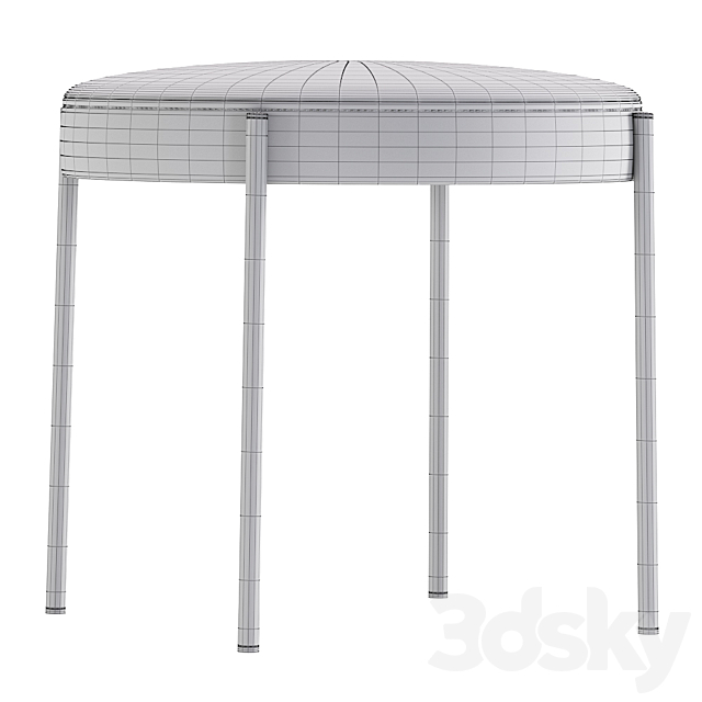 Stool Verpan SERIES 430 3DSMax File - thumbnail 4