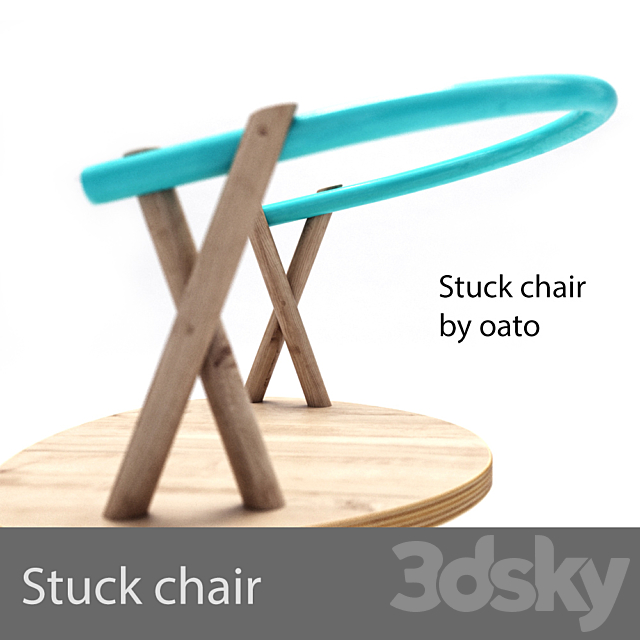 Stuck Chair 3DSMax File - thumbnail 2