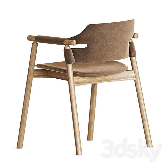 Suite Dining Chair Sanfrandesign 3DS Max Model - thumbnail 3