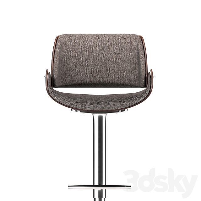 Tabitha bar stool 3DS Max Model - thumbnail 2