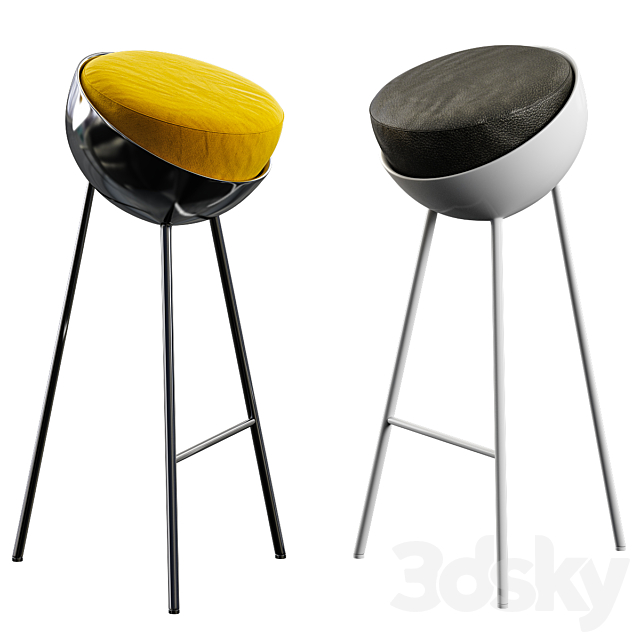 Tabouret Boet par Note Design Studio 3DSMax File - thumbnail 1