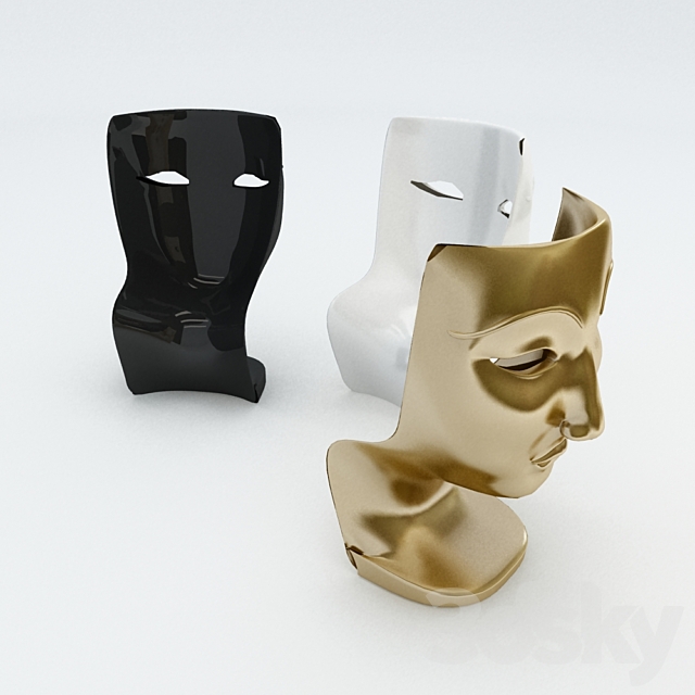 thai face chair 3ds Max - thumbnail 2