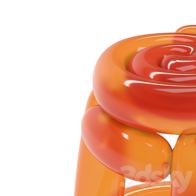 The Future Perfect Blowing Stool 1 3DSMax File - thumbnail 2