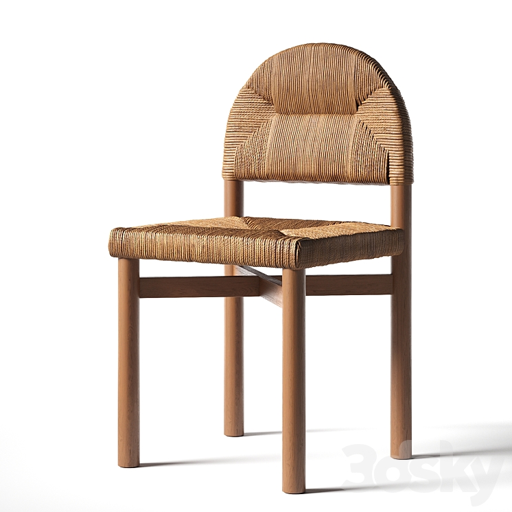 The Grace Dining Chair by Rachel Donath 3DS Max Model - thumbnail 1