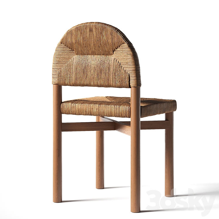 The Grace Dining Chair by Rachel Donath 3DS Max Model - thumbnail 2