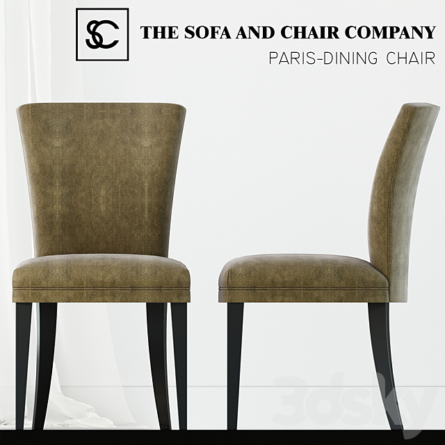 THE SOFA AND CHAIR COMPANY – PARIS CARVER 3DSMax File - thumbnail 2