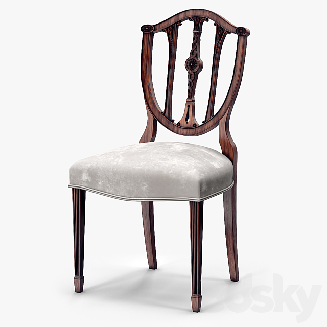 Theodore Alexander Palmerstons Dinner Chair 3DSMax File - thumbnail 1