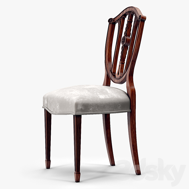 Theodore Alexander Palmerstons Dinner Chair 3DSMax File - thumbnail 2