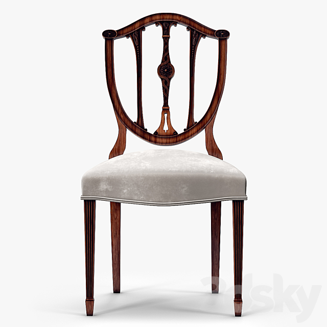 Theodore Alexander Palmerstons Dinner Chair 3DSMax File - thumbnail 3