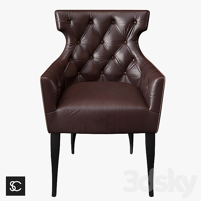 thesofa & chaircompany GUINEA CARVER 3DSMax File - thumbnail 1