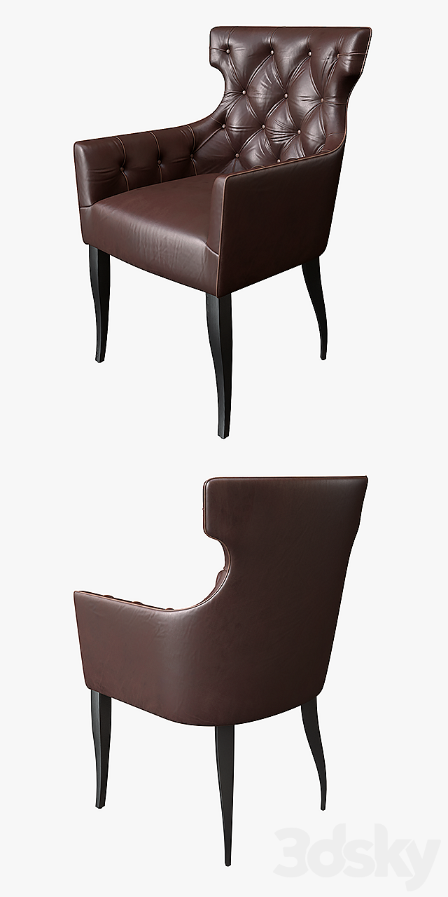 thesofa & chaircompany GUINEA CARVER 3DSMax File - thumbnail 2