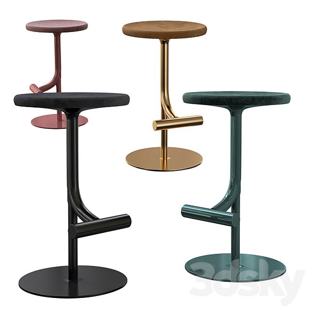 Tibu Swivel Barstool Magis 3DSMax File - thumbnail 1