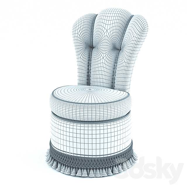 toilet seat 3DSMax File - thumbnail 3