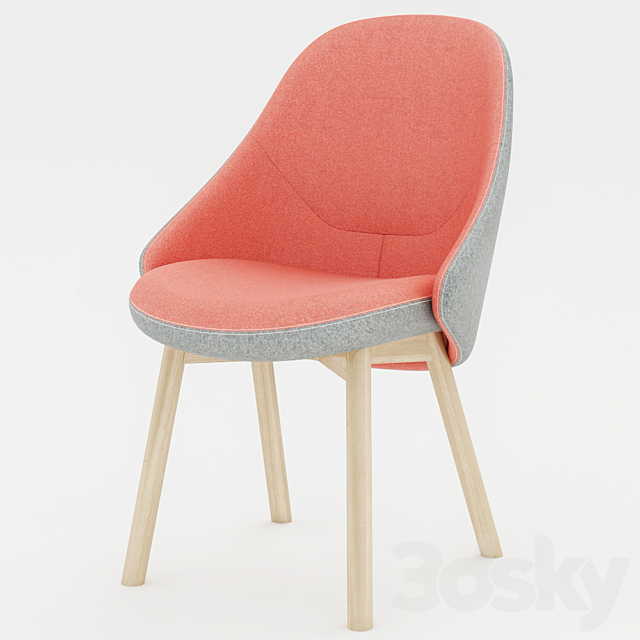 Ton Alba chair 3DSMax File - thumbnail 2