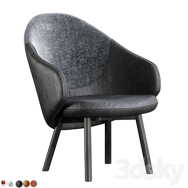 Ton alba chair 3DSMax File - thumbnail 1