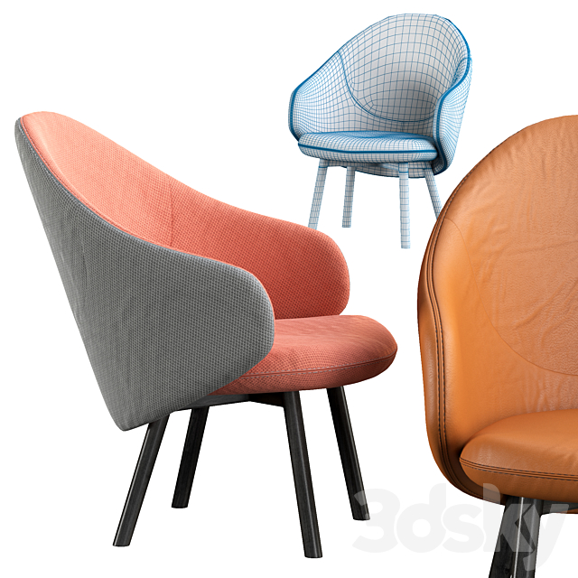 Ton alba chair 3DSMax File - thumbnail 5