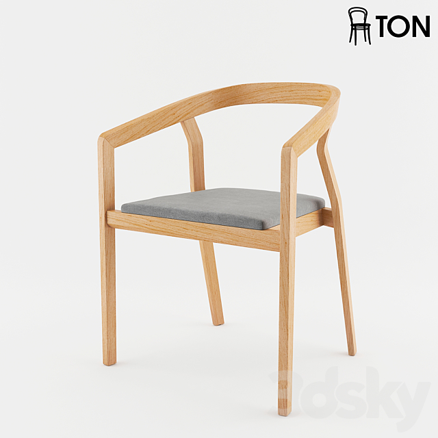 TON Armchair One 3DSMax File - thumbnail 1