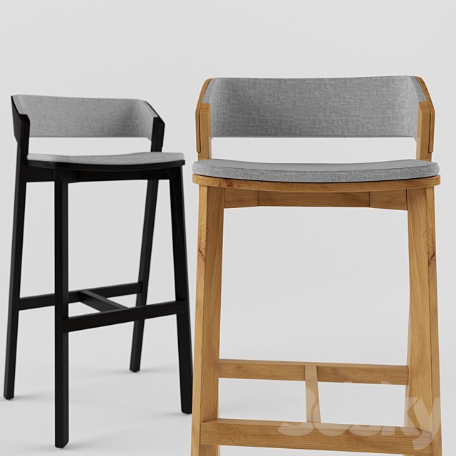 Ton merano barstool 3DSMax File - thumbnail 1