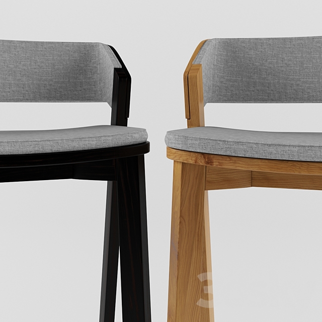 Ton merano barstool 3DSMax File - thumbnail 2