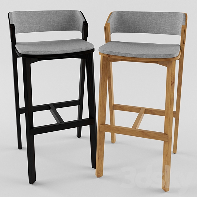 Ton merano barstool 3DSMax File - thumbnail 3