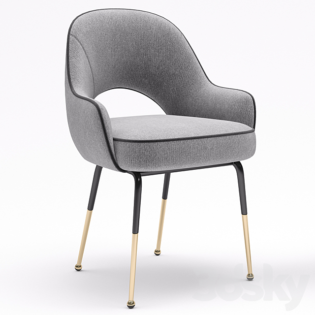 Tosconova Fifty Two Galvanic chair 3DS Max Model - thumbnail 2