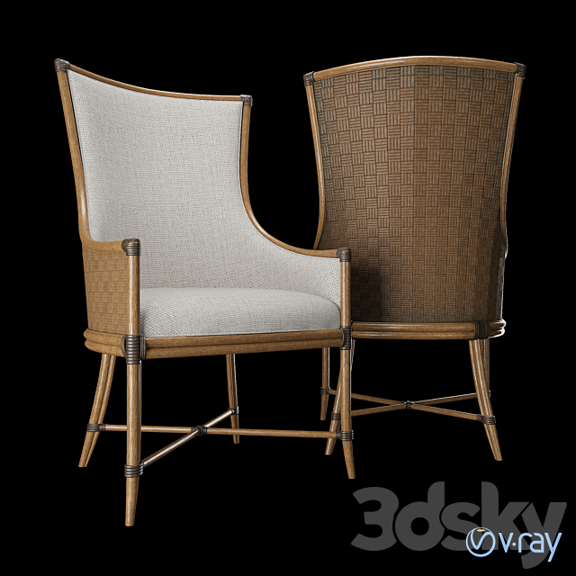 Tropical – BALFOUR HOST CHAIR 3DSMax File - thumbnail 1