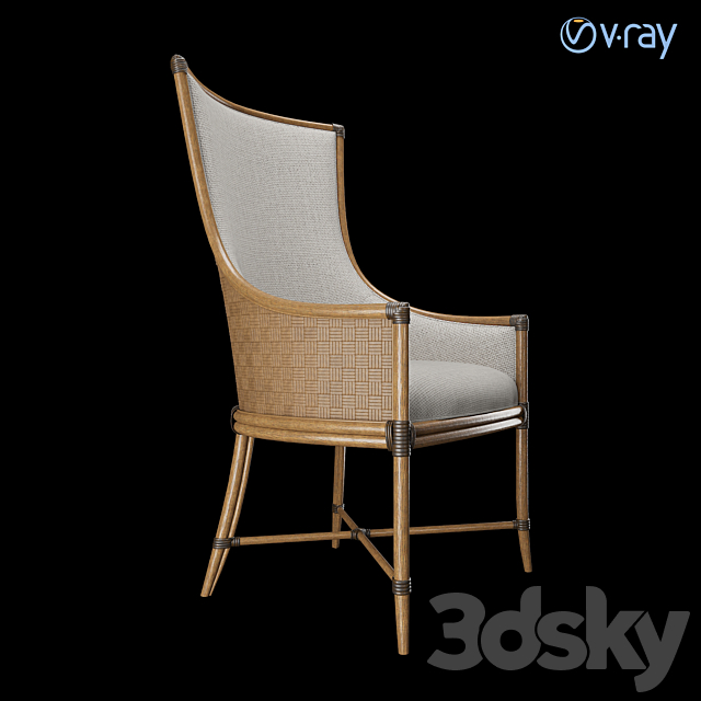 Tropical – BALFOUR HOST CHAIR 3DSMax File - thumbnail 2