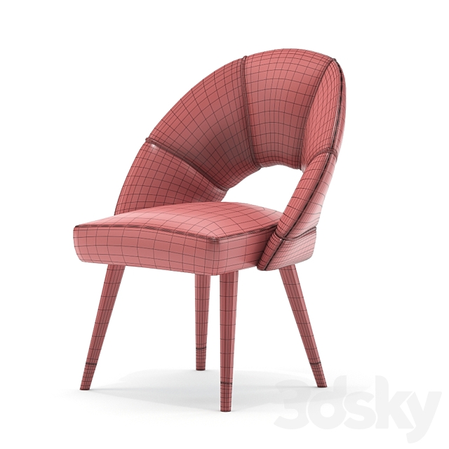 Turri Orion Shell Chair 3DSMax File - thumbnail 3