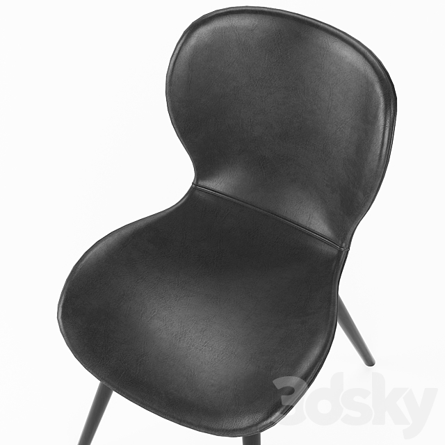 Uma_Faux_Leather_Dining_Chair_02 3ds Max - thumbnail 3