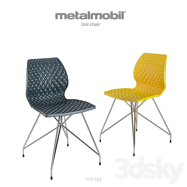 Uni chair 553 3DSMax File - thumbnail 1