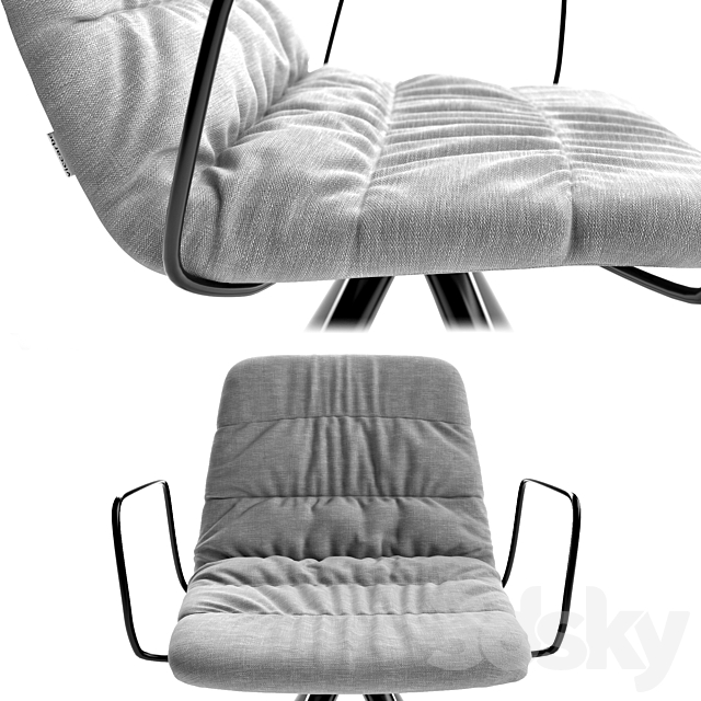 Viccarbe Maarten Chair 3DS Max Model - thumbnail 2