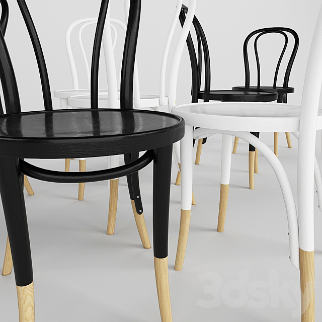 vienna_chair04 3DS Max Model - thumbnail 2