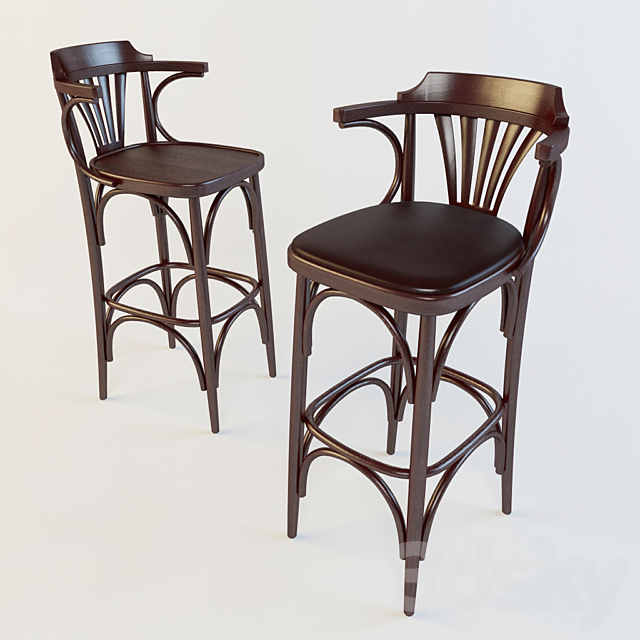 Viennese chair bar 3DSMax File - thumbnail 1