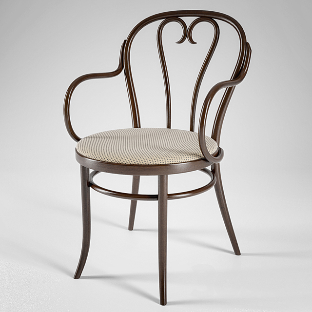 Viennese chair Fameg B-16 3ds Max - thumbnail 1