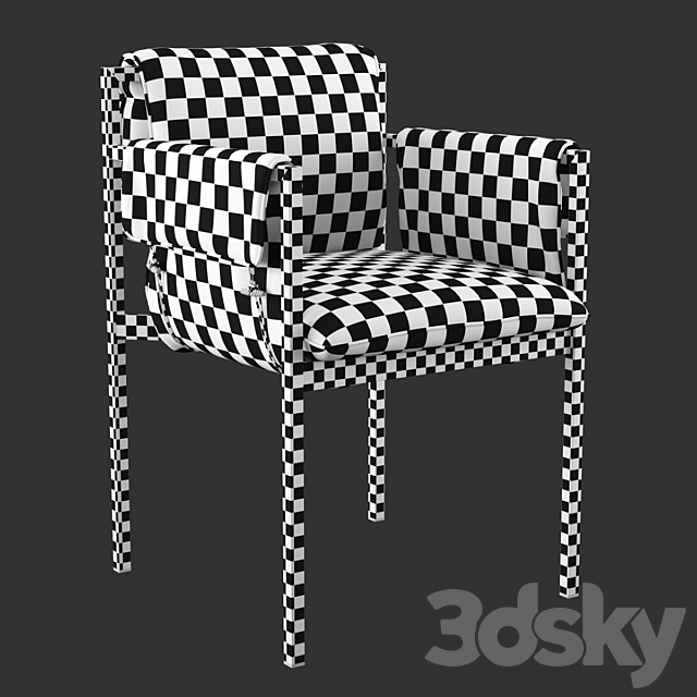 VIPS AND FRIENDS Jack chair 3ds Max - thumbnail 3