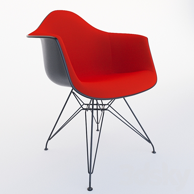 VITRA _ Eames Plastic Armchair DAR 3DSMax File - thumbnail 1