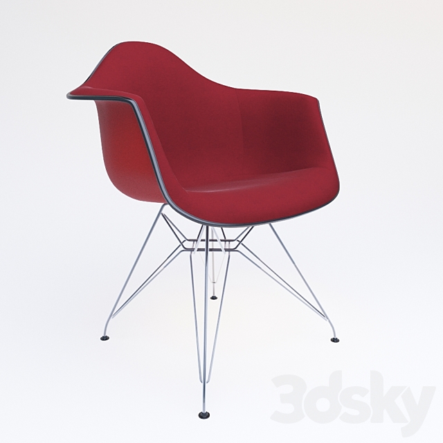 VITRA _ Eames Plastic Armchair DAR 3DSMax File - thumbnail 2