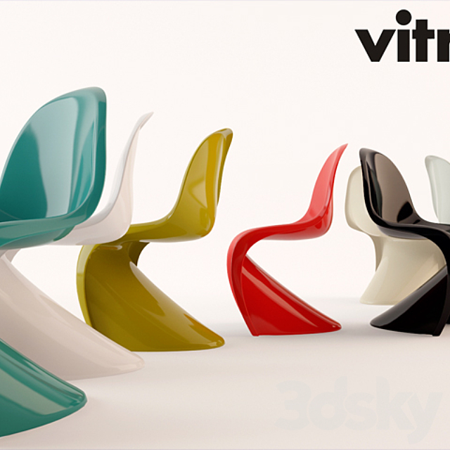 VITRA _ Panton Chair 3ds Max - thumbnail 1