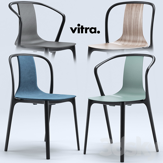 Vitra Belleville Chairs 3DSMax File - thumbnail 1