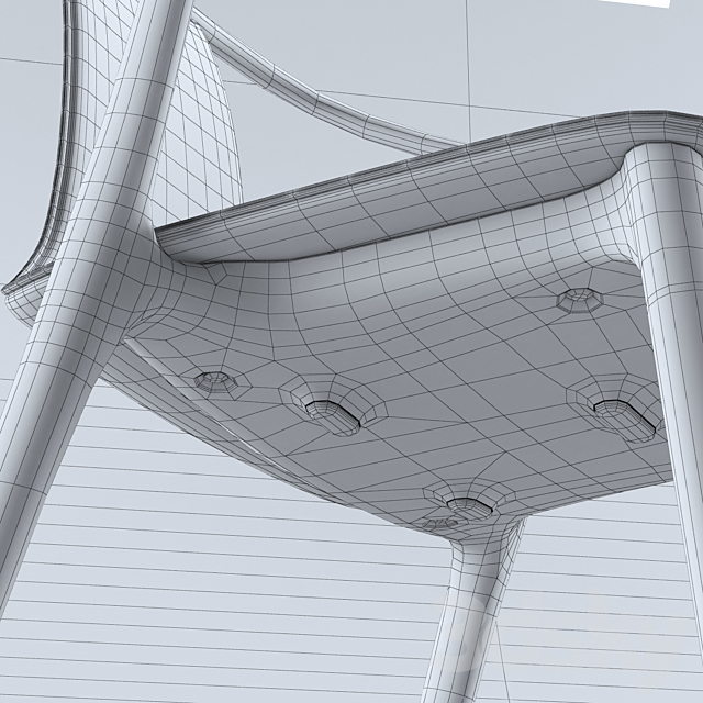 Vitra Belleville Chairs 3DSMax File - thumbnail 3