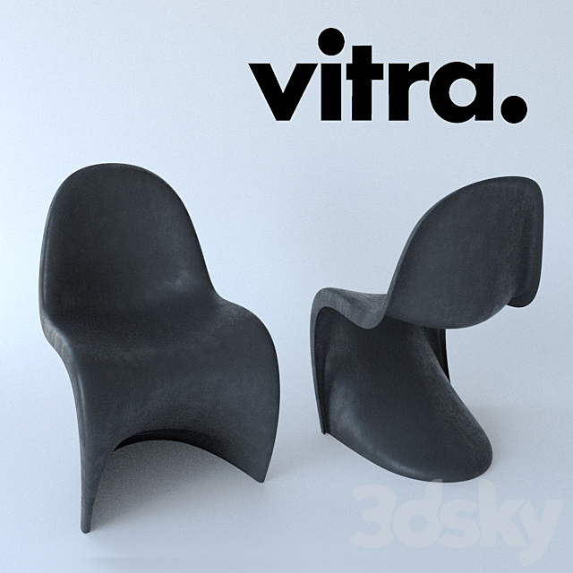 Vitra Panton chair 3DSMax File - thumbnail 1