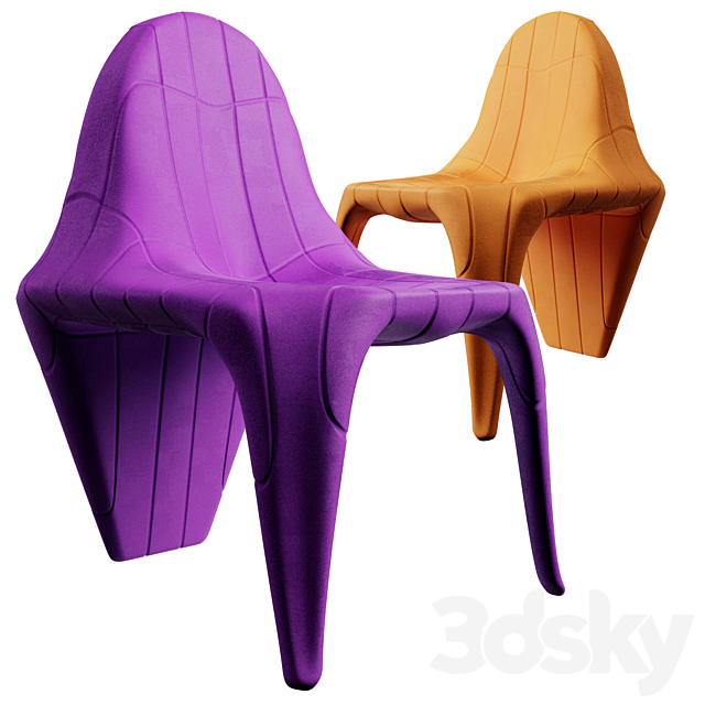 Vondom – F3 chair 3DSMax File - thumbnail 1