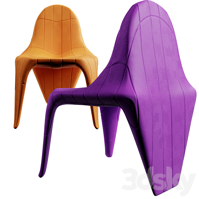 Vondom – F3 chair 3DSMax File - thumbnail 2