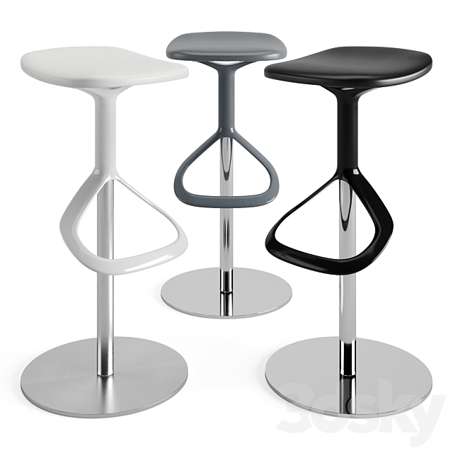 Walter knoll barstool lox 3DSMax File - thumbnail 1