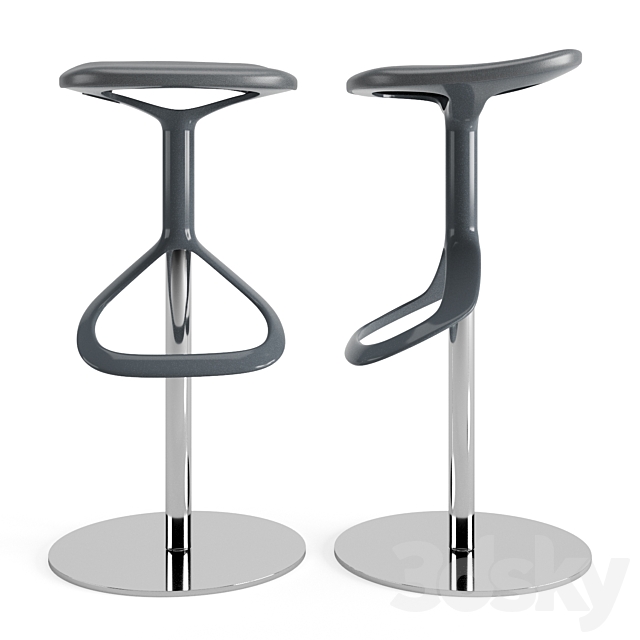 Walter knoll barstool lox 3DSMax File - thumbnail 2