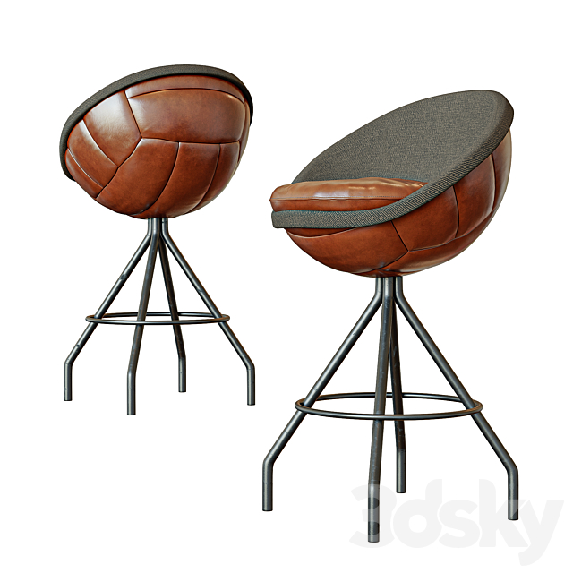 WEMBLEY FOOTBALL COUNTER STOOL (by Lento) 3DSMax File - thumbnail 1