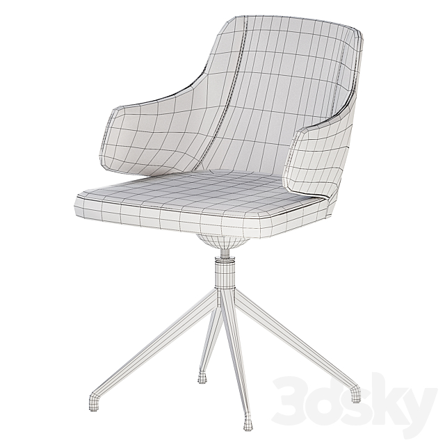 Wendy Chair by Cattelan Italia 3DSMax File - thumbnail 2